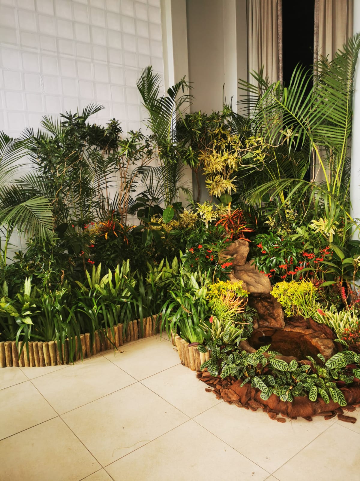 landsceping with Water feature